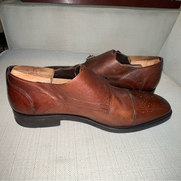 Nettleton Burro(DB) Double Monk Strap Oxford Size 8.5D - Picture 8 of 11